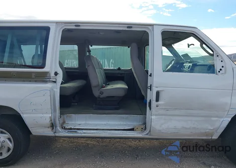 2014 Ford E-350 Super Duty Xlt z USA, uszkodzony, nr VIN 1FBNE3BL5EDA15453